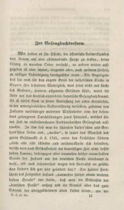205-234 Zur Gesangbuchsreform