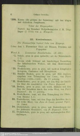 III. Kaminzimmer