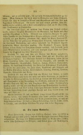 44. Die letzten Gottorfer