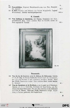 Descourtis (Nr. 106-113)