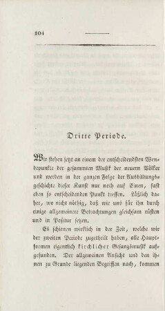 Dritte Periode