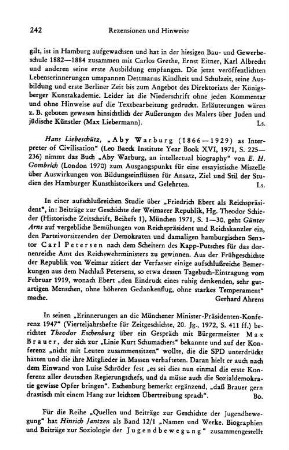 Jantzen, Hinrich :: Namen und Werke, Biographien und Beiträge zur Soziologie der Jugendbewegung, Bd. 1, ( Quellen und Beiträge zur Geschichte der Jugendbewegung, 12) : Frankfurt a.M., 1972