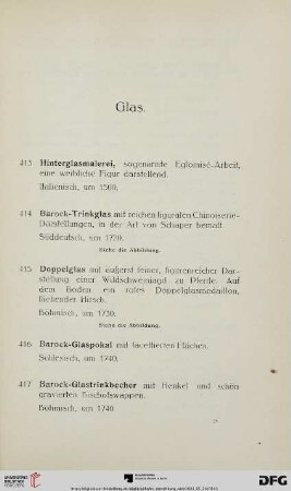 Glas (Nr. 413-516)