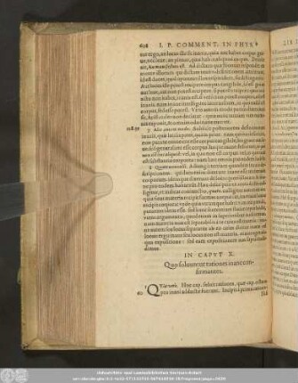 In Caput X. Quo soluuntur rationes inane confirmantes.