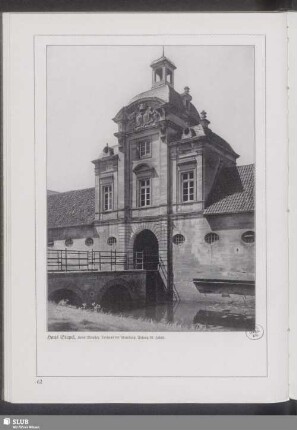 Haus Stapel, Kreis Münster. Torhaus der Unterburg. Anfang 18. Jahrh.