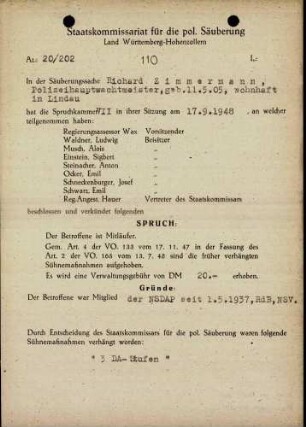 Zimmermann, Richard