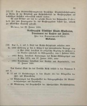 11. Ministerial-Bekanntmachung, die Ertheilung der Erlaubniß zum Geschäftsbetrieb im Großherzogthum an den Brandversicherungsverein Preußischer Staatseisenbahnbeamten zu Berlin betreffend