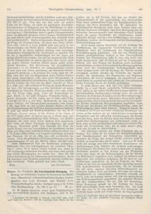 179-181 [Rezension] Glaser, Friedrich, Die Franziskanische Bewegung