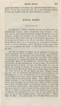 279-281 Kirchliche Statistik