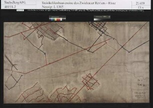 Schacht I und II - V.II Flöz, Oberbank (Bl. 5) mit Nachbringungen