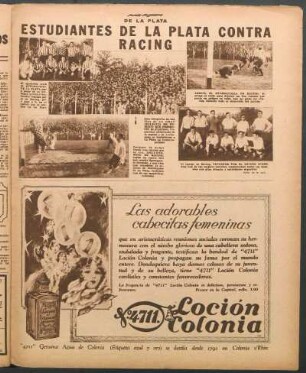 Estudiantes de La Plata contra Racing [Fotografías] : De La Plata