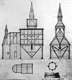 Stabkirche in Nes