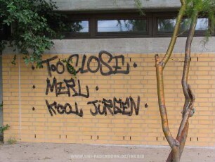 ToO CLOSE MERL KooL JüRGEN