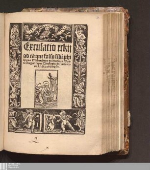 Excusatio eckij || ad ea que falso sibi phi||lippus Melanchton gra[m]maticus Vuit-||tenbergen[sis] super Theologica disputatio-||ne Lipsica adscripsit