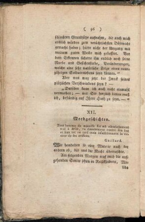 XII. Mordgeschichten
