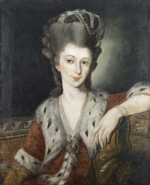 Porträt von Reichsgräfin Marianne von der Leyen