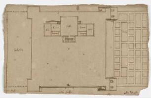 Fahre, Entwurf für ein Lustschloss bei der Herberge
