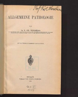 Allgemeine Pathologie