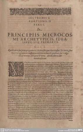 Sectionis I. Portionis II.