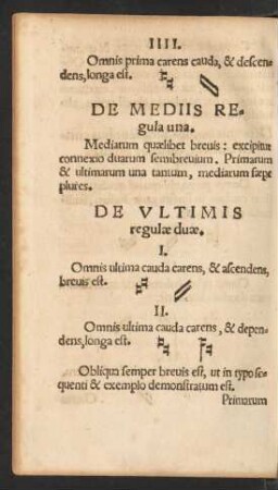 De Ultimis regulae duae.