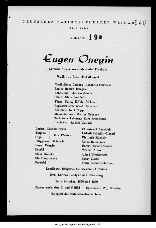 Eugen Onegin