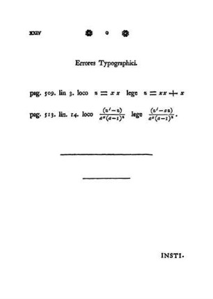 Errores Typographici.