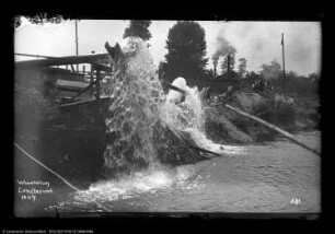 Daspig, Pumpen Wasserhaltung, Einlaufbauwerk