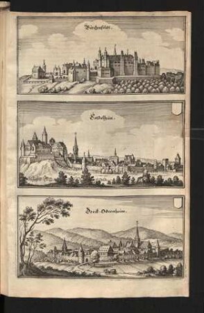 Birckenfeldt. Castelhun. Dreck-Odernheim.