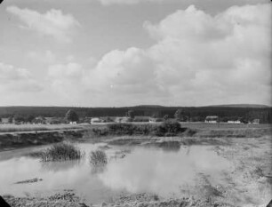 Bielatal. Teich bei Raum