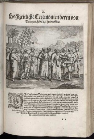 Hochzeitliche Ceremonien deren von Balagate, so da ligt hinder Goa