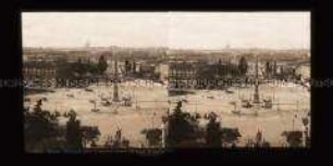 Blick über den Piazza del Popolo vom Monte Pincio, Rom