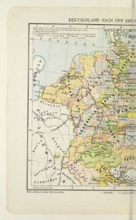 Deutschland nach der Kreiseinteilung (XVI. Jahrhundert)
