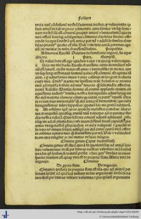 Epistola Communis.