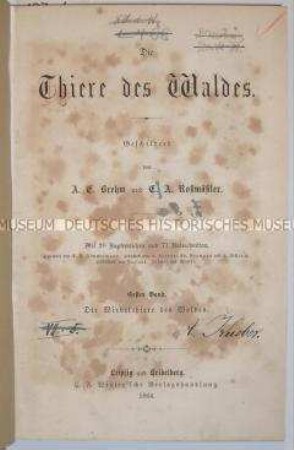 Abhandlung über die Tiere des Waldes