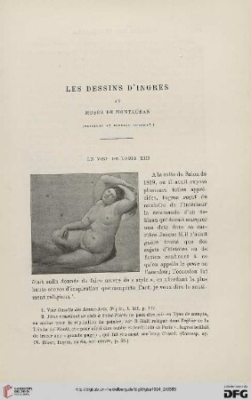 3. Pér. 12.1894: Les dessins d'Ingres au Musée de Montauban, 2