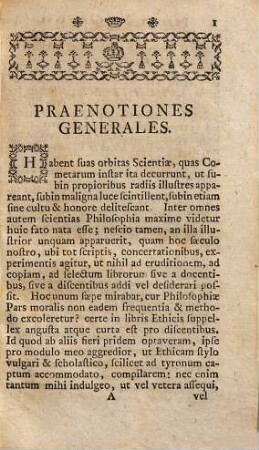 Philosophia moralis sive ethica : ad usum auditorum philosophiae stilo scholastico concinnata