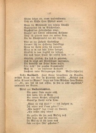 Mittel zur Unsterblichkeit.