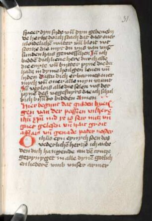Goldenes Kränzchen von der Passion Jesu Christi
