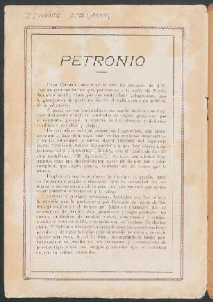 Petronio