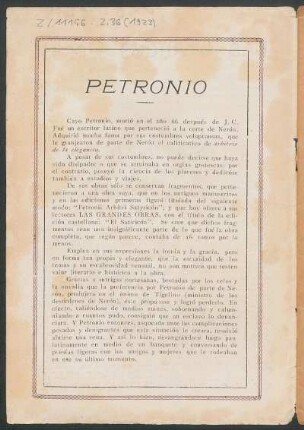 Petronio