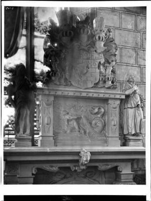 Baden-Baden Stiftskirche Bekrönung Epitaph Philipp II.