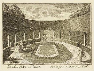 Eutin - Schloss, Schlossgarten mit Salon
