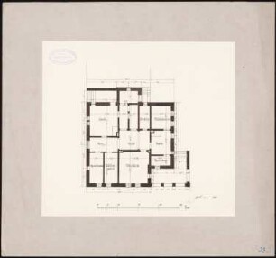 Wohnhaus: Grundriss Erdgeschoss
