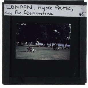 London, Hyde Park : Serpentine
