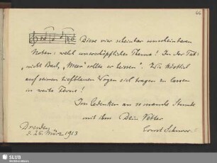 Bl. 66. Schnorr, Ernst