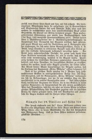 Kämpfe der 29. Division auf Höhe 304