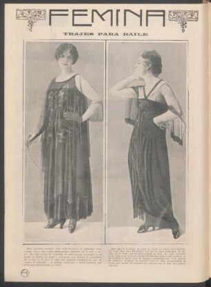 Femina - [Fotografías de moda] : Trajes para baile