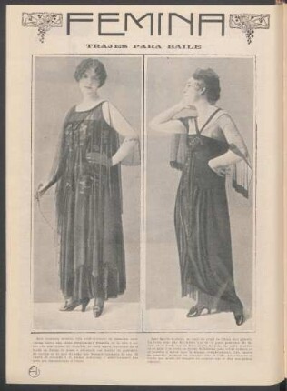 Femina - [Fotografías de moda] : Trajes para baile