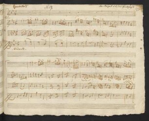 Quartette; vl (2), vla, vlc; B-Dur; KV 159