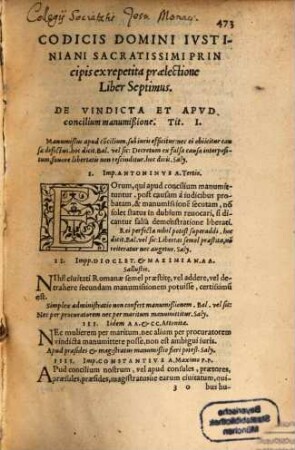 Codex Iustiniani, [2]